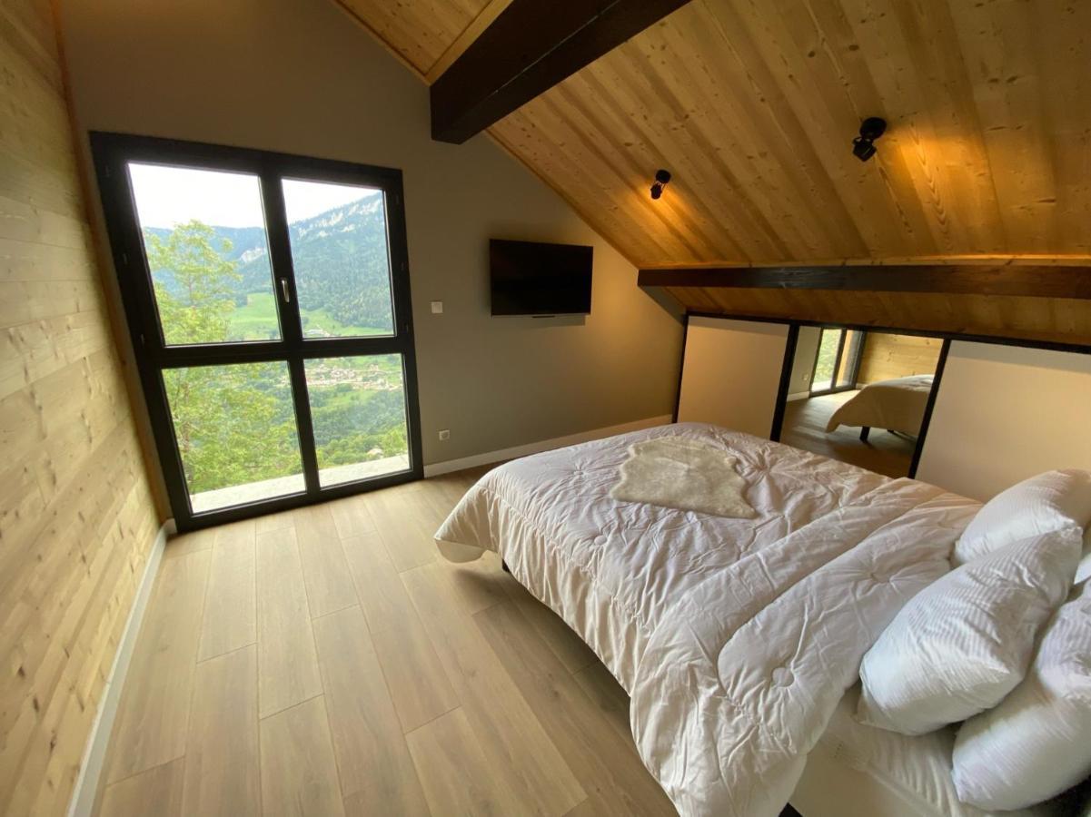 CHALET CONFIDENTIEL - Chalet d'Alpage Haut de Gamme Doucy Extérieur photo