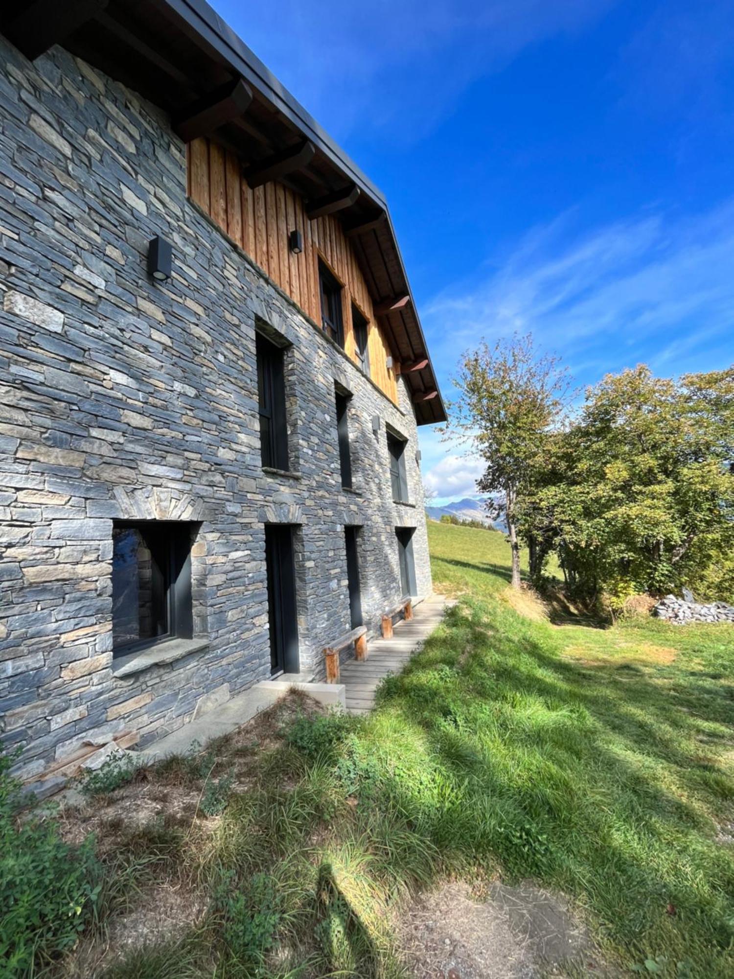 CHALET CONFIDENTIEL - Chalet d'Alpage Haut de Gamme Doucy Extérieur photo